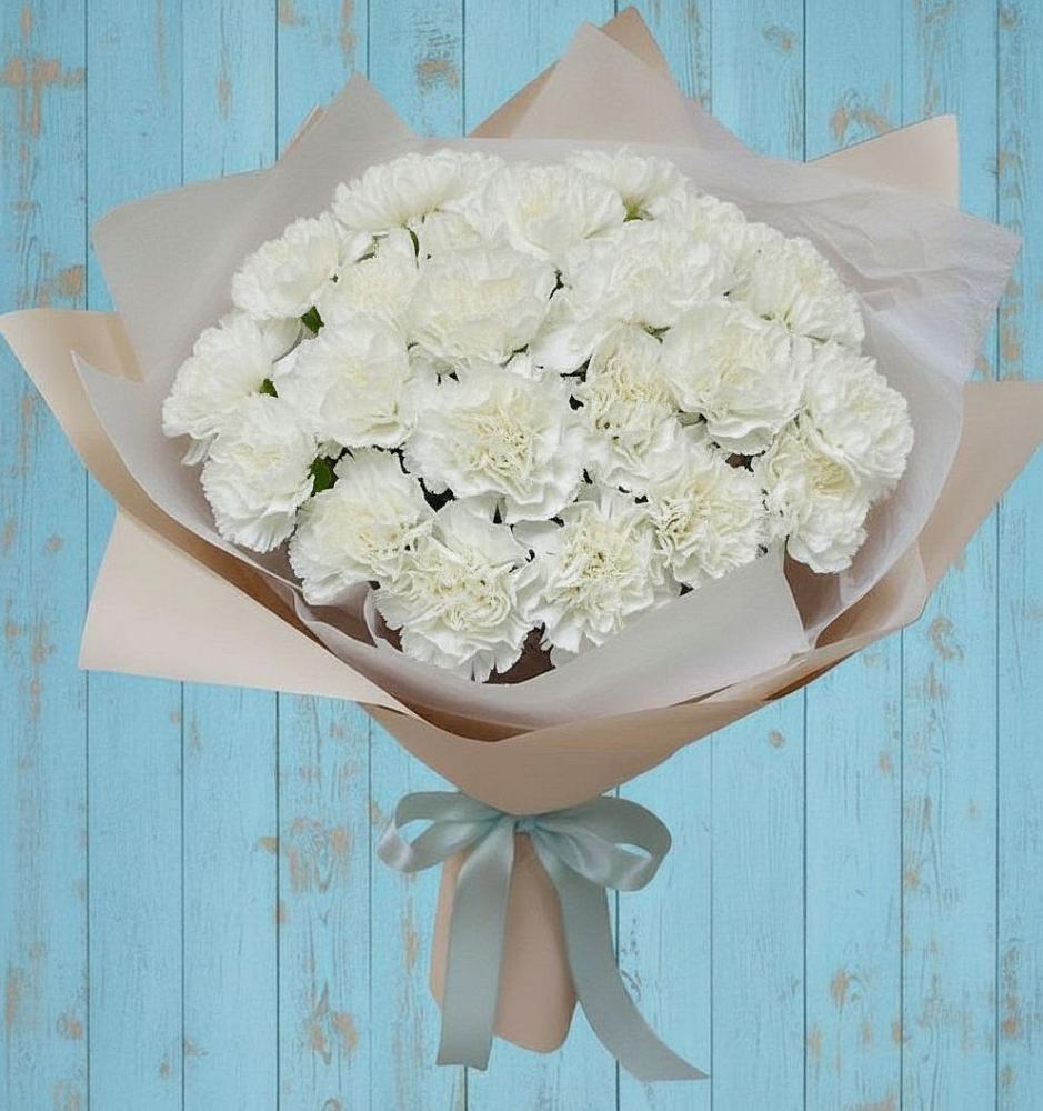 Букет цветов из: Гвоздики в Терновке