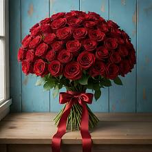 Букет Красные розы Блэк Меджик #REPLACE_PRED# Терновке