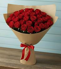 Букет Красные розы Милано в Терновке