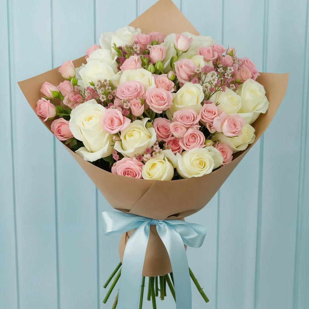 Букет цветов из: Розы в Терновке