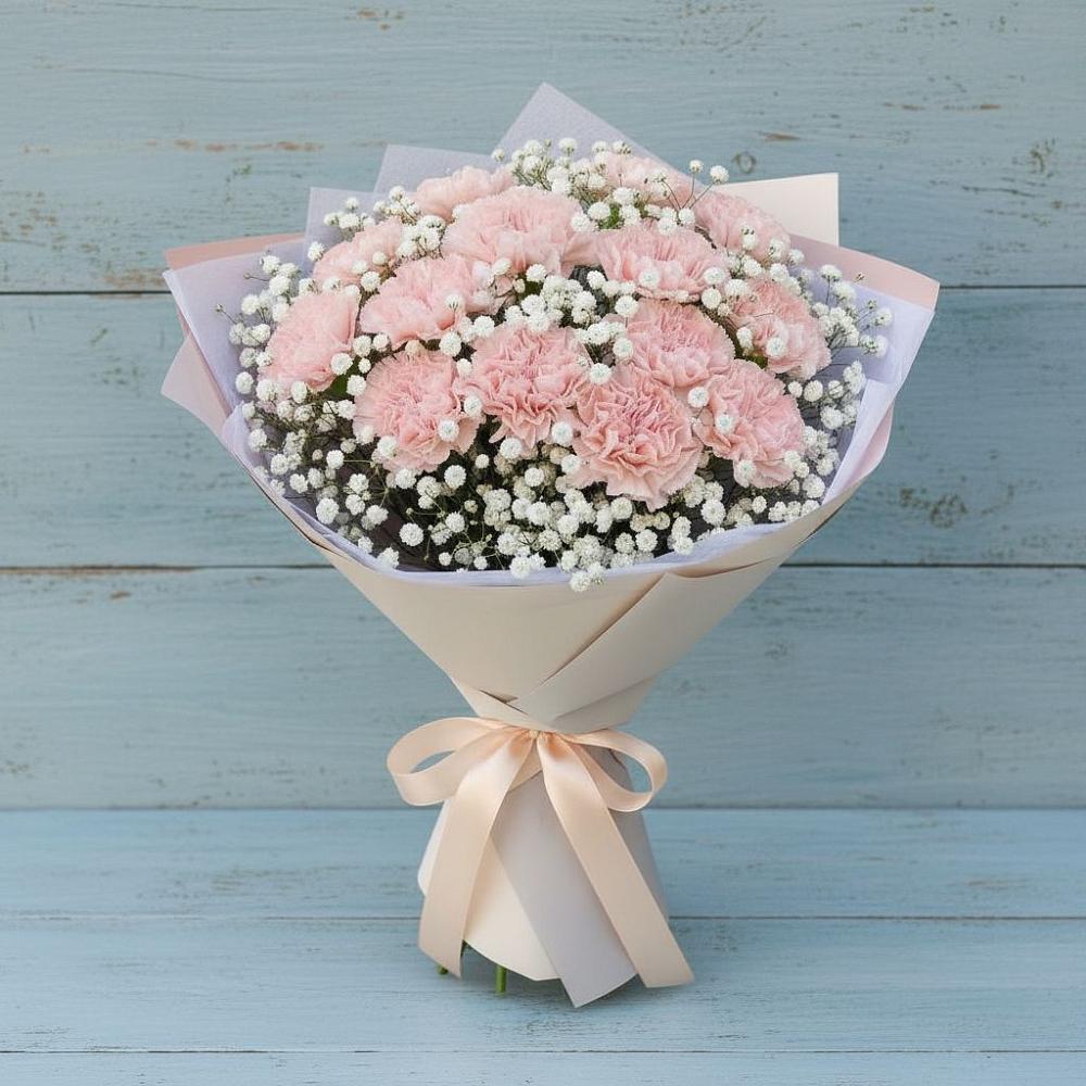 Букет цветов из: Гвоздики в Терновке