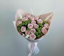 Букет цветов из:  Розы и Хризантемы #REPLACE_PRED# Терновке