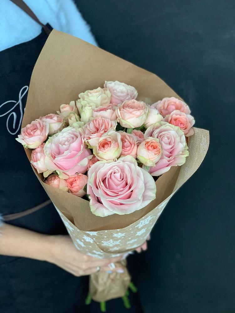 Букет цветов из: Хризантемы и Розы в Терновке