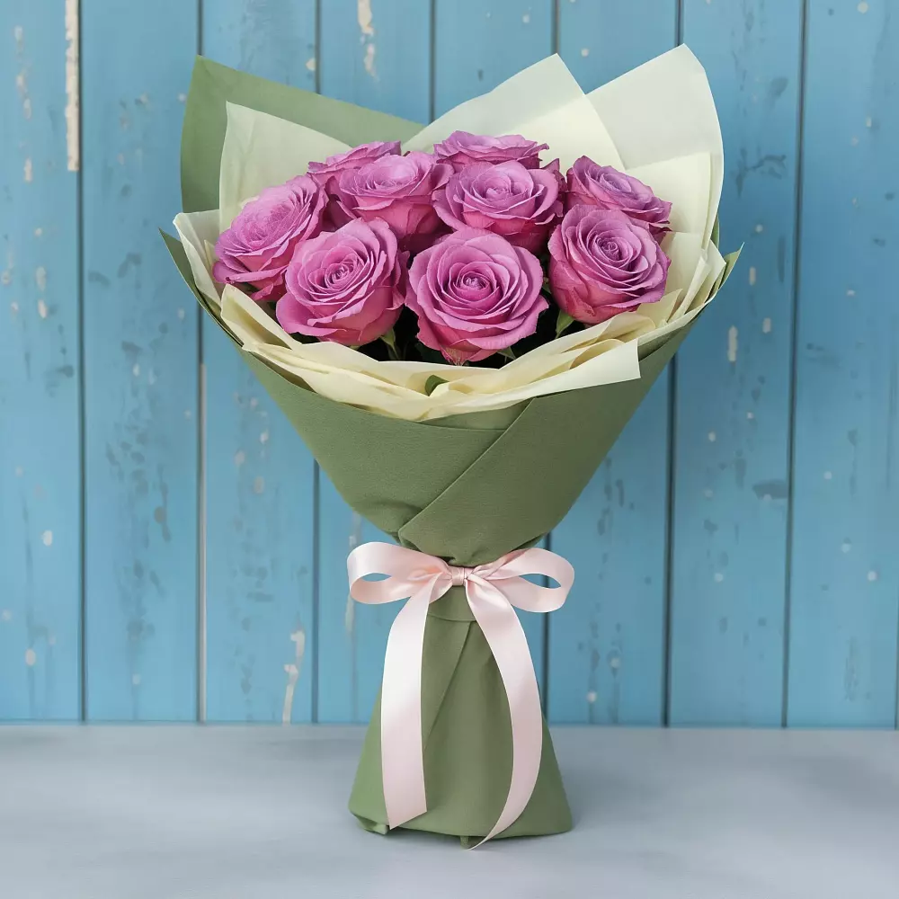 Букет Розы Фёрст Леди в Терновке