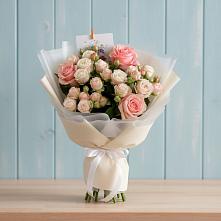 Букет цветов из:  Розы #REPLACE_PRED# Терновке